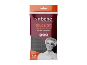 Touca Tnt Sanfonada Descartavel  - Vabene 12 Unidades