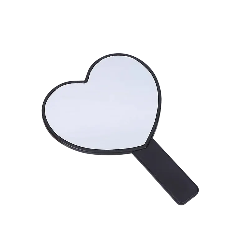 Mini Espelho de Mão Coração - Imagem 2