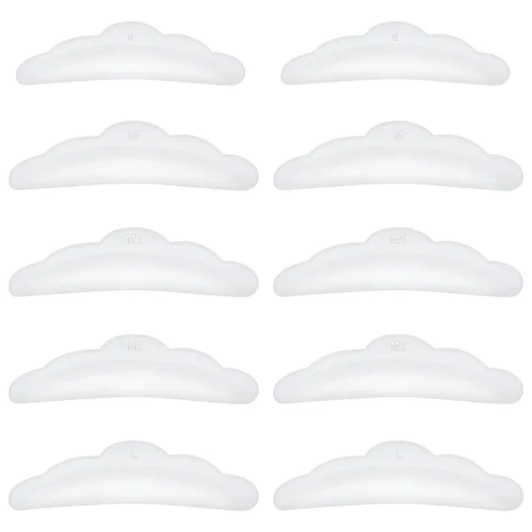 Bob De Silicone Para Lash Lifting 5 Pares